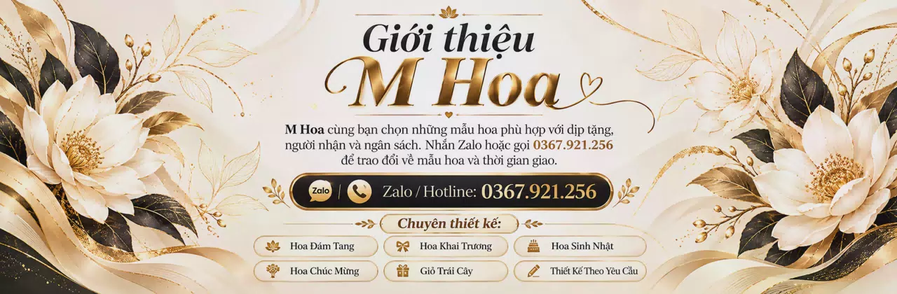 Ảnh bìa Shop hoa tươi Thăng Bình Quảng Nam - Thêm sắc hoa cho ngày vui